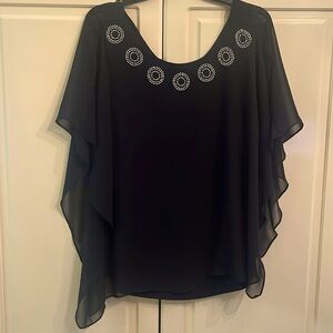Dressy black blouse